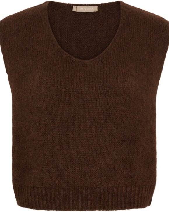 Marta Du Chateau - Strik Vest 5114 Marta Du Chateau