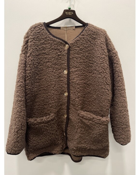 Marta Du Chateau - Teddy Jakke 23919 Marta Du Chateau Marta Du Chateau - Teddy Jakke 23919 Marta Du Chateau