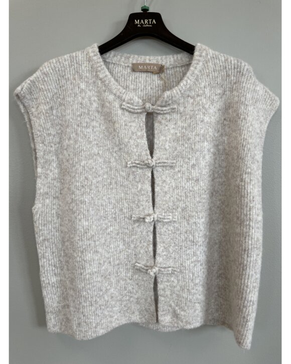 Marta Du Chateau - Strik Vest 9980 Marta Du Chateau Marta Du Chateau - Strik Vest 9980 Marta Du Chateau